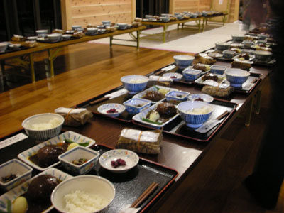 東洋館の食事の画像